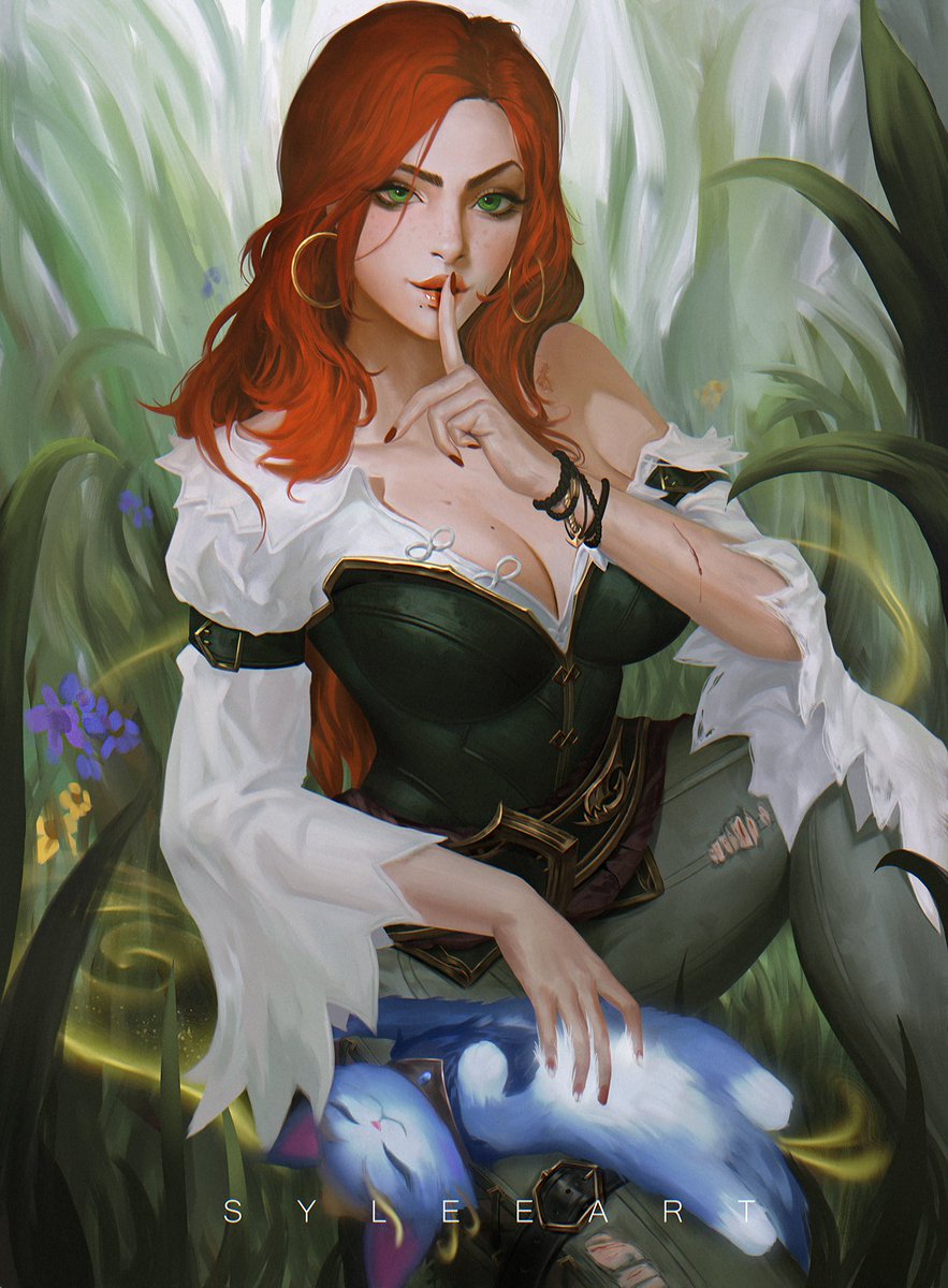 miss fortune and yummi hid in the bush
미포와 유미의 하이드 온 부쉬

High quality: artstation.com/artwork/k4xYE6
Patreon: patreon.com/dartagnan_1
