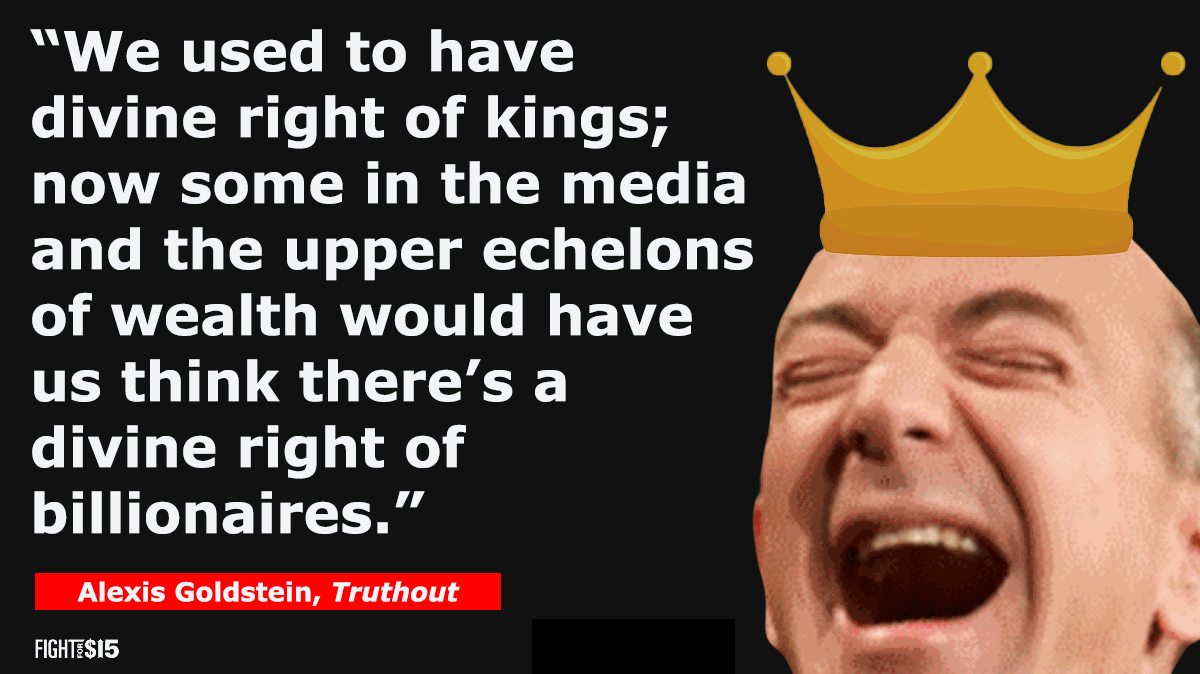 When 3 billionaires hold more wealth than the bottom 50% of the country, we're past inequality — we're in oligarchy.  ow.ly/SVtM30pUtsL  Fight back: ow.ly/1RV030pUtsM