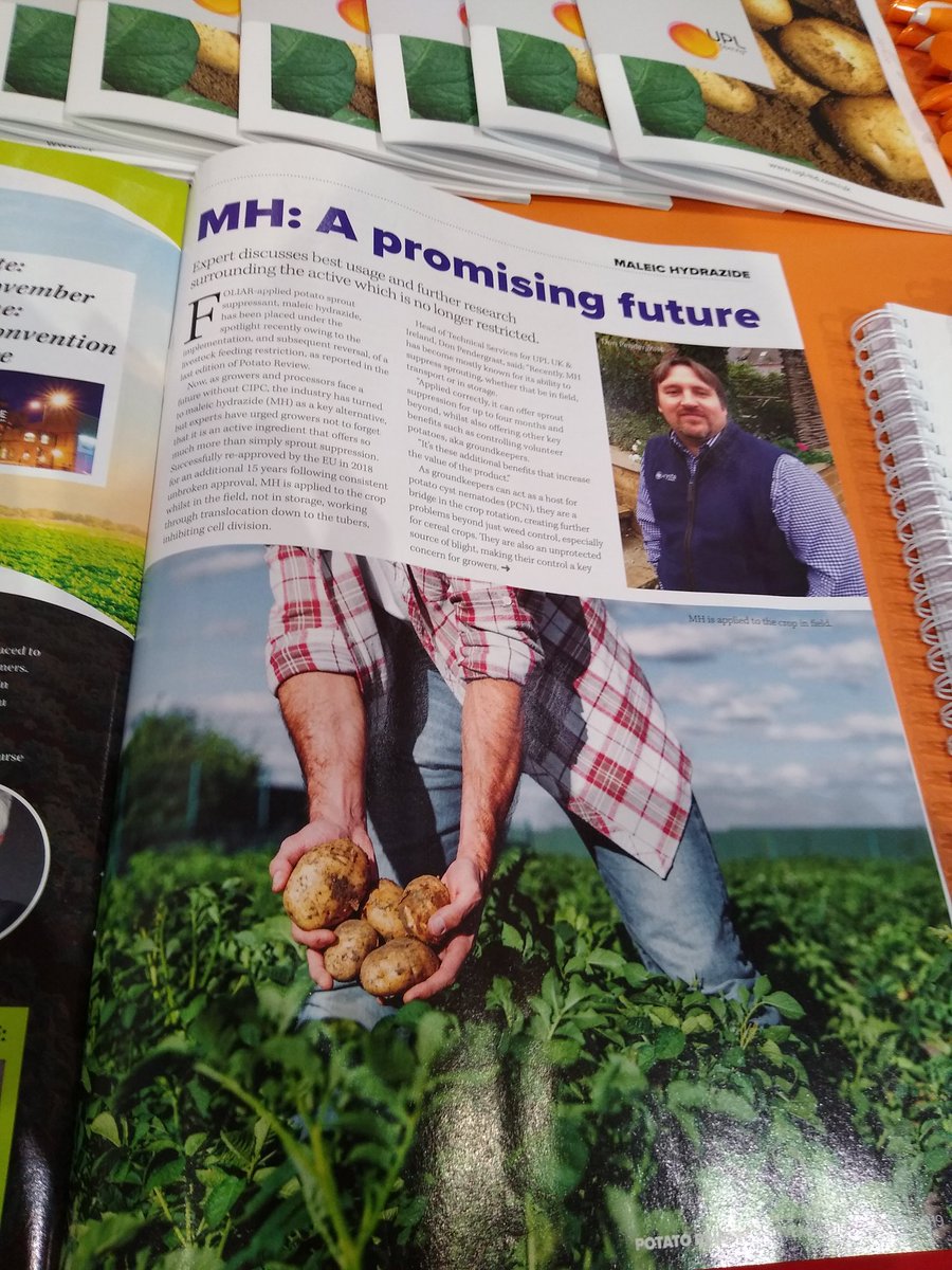 UPLCorp_UK's tweet photo. A great article on the future of MH featuring Technical Manager @don_pendergrast in the Nov/Dec issue of @ReviewPotato who are also at @BP2019Harrogate - pick up a copy to find out more.
#potatoreview #bp2019 #bp2019harrogate https://t.co/BawZlpJlHL