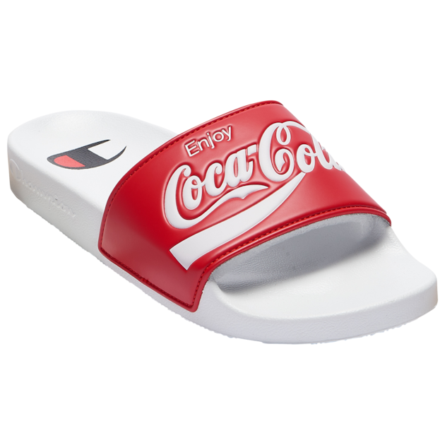 Coca Cola x Champion Slides Foot Locker 
