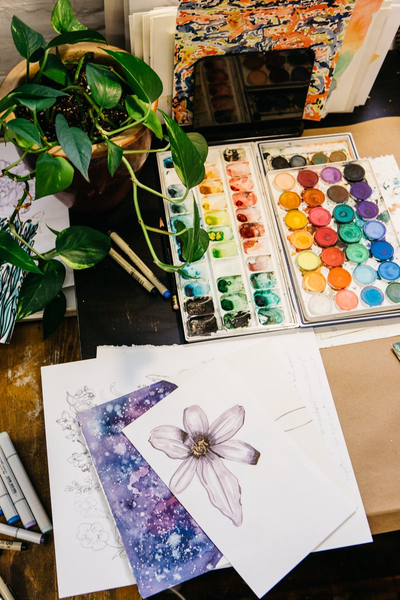 SheExplores's tweet photo. On the podcast: Briana Feola of @wearebrainstorm talks being inspired by nature, balancing 'big name' clients and supporting local businesses, and making the world a little happier with art -> https://t.co/YLy8jnzZkZ https://t.co/Qggc6IQGY7