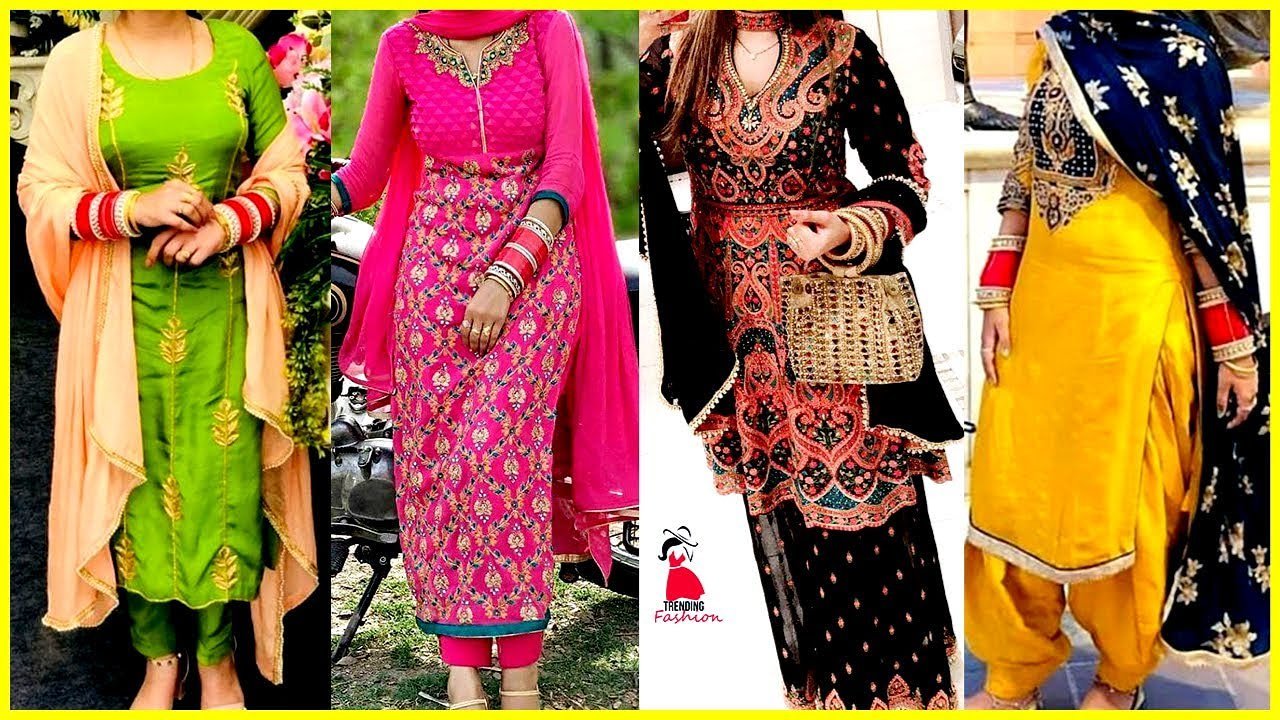 Suit Designs | सूट के नए डिजाइन | Suit Ke Naye Designs | latest designs of  suit for newlyweds | HerZindagi