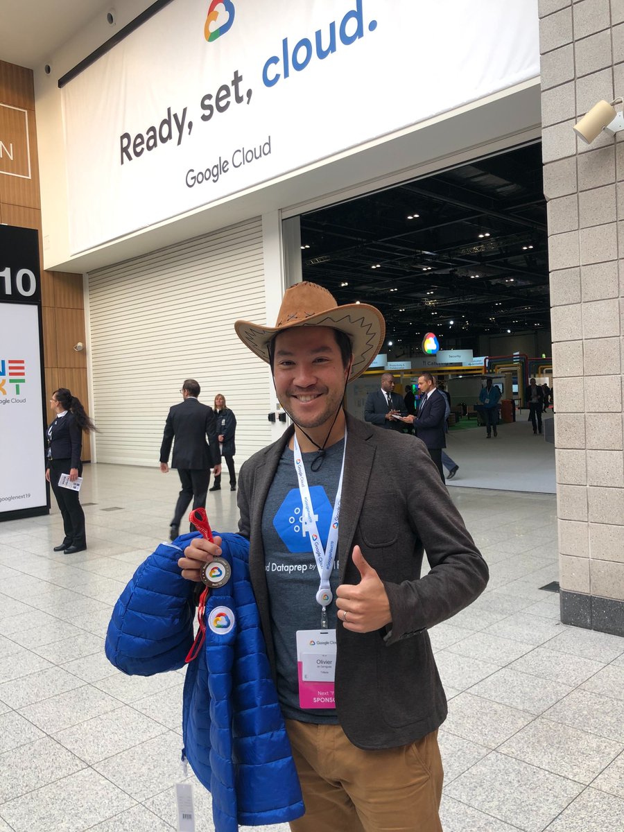 Trifacta's tweet image. We&apos;re Wrangling Any &amp;amp; All Data at Google Next London! 

See what’s next for Google Cloud Dataprep by Trifacta by grabbing a member of our team wearing the cowboy hats at the show - trifacta.com/blog/cloud-dat… #GoogleNext19 #dataprep #datawrangling #GoogleCloud