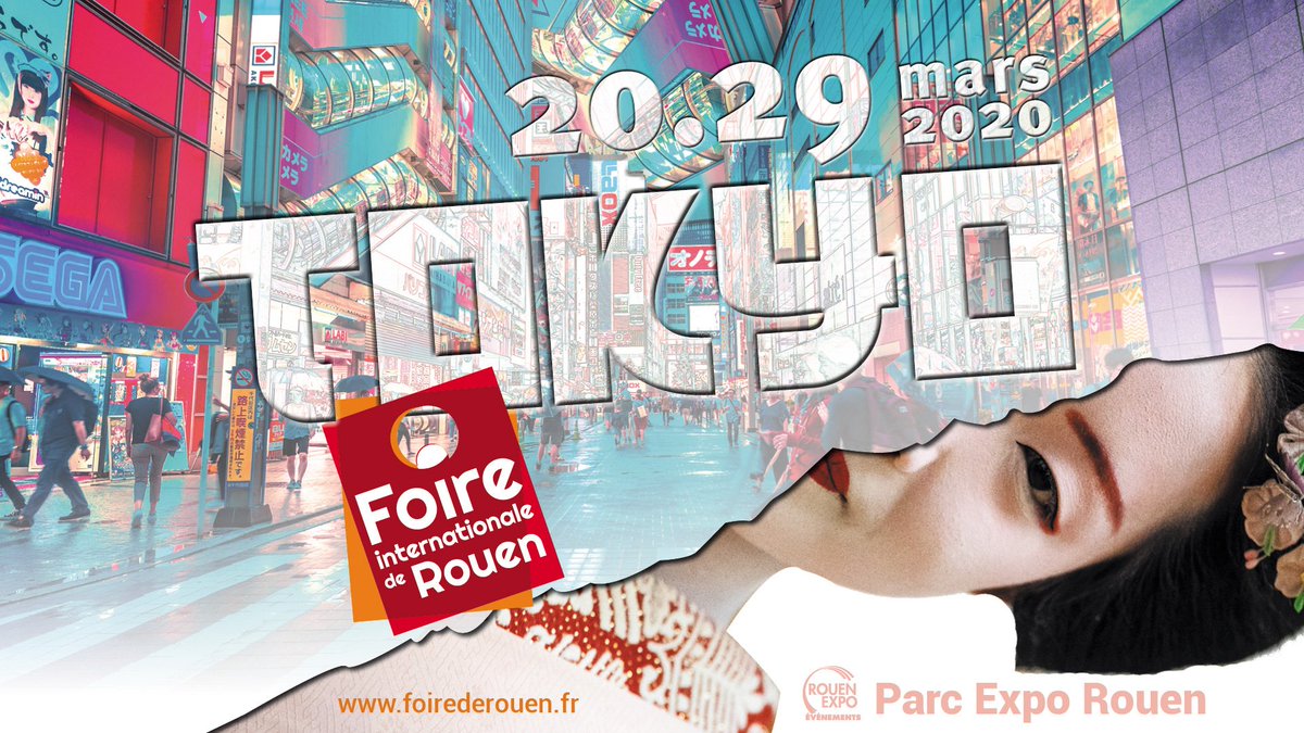 Découvrez dès maintenant la présentation de l'exposition Tokyo qui aura lieu du 20 au 29 mars 2020 sur la Foire Rouen ! 😊🎉🏮

➡️ foirederouen.fr/lexpo/

Bon voyage à Tokyo !🇯🇵
#foirerouen #evenement #parcexporouen #tokyo #rouentourisme <a href="/Foirerouen/">Foirerouen</a>