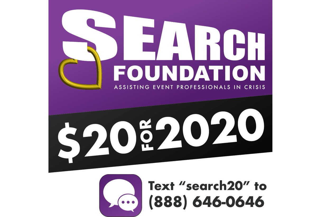 Join SEARCH kicking off the 2020 year by donating $20.00. Please text the word search20 to 888-646-0646.⁠
 #charity #foundation #searchfoundation #SEARCH100⁠
#fundraising #kickoff2020  ⁠