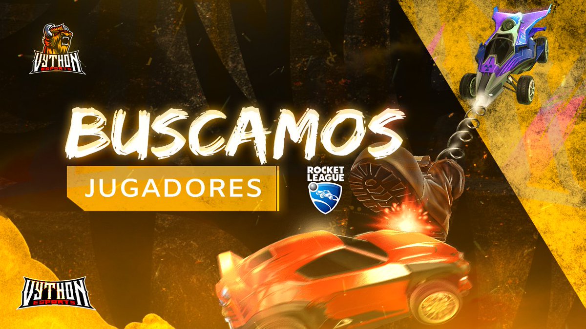 VythonEsports's tweet image. ✨ BUSCAMOS JUGADORES ✨

Volvemos a abrir las puertas en Rocket League ⚽️🚗

- Horario amplio de tardes
- GC +1600
- Disponibilidad para ir a eventos
- No toxico
- Buscamos la mejora con el trabajo en equipo

Interesados que contacten por MD o a @Wastar22
 
#AllWithVyThon 🧡
