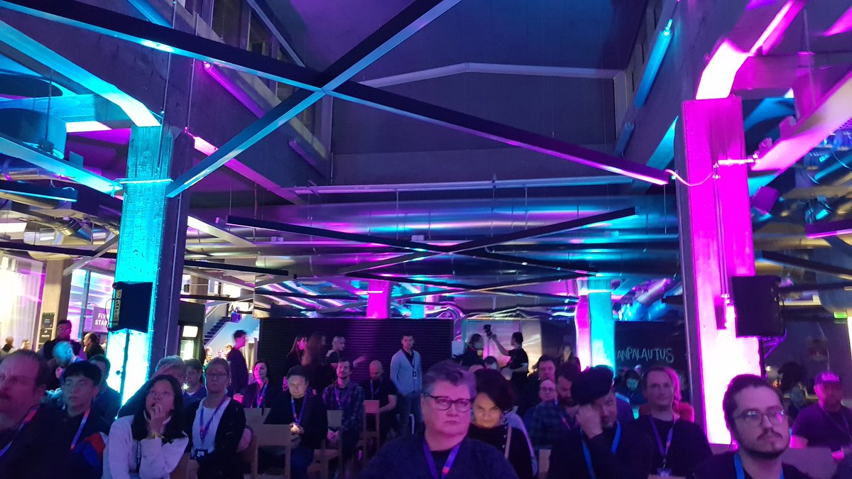 mraitola's tweet photo. Audience is ready for final pitches #telia #xr #XRchallenge #teliafinland https://t.co/YLHmQpBLbx