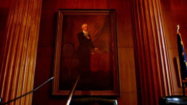 He’s still kind of a big deal. His nearly life-sized portrait dominates the courtroom of the NC Supreme Court. A life-size statue of him stands outside the NC Court of Appeals. And there’s a dormitory named for him at  @UNC.