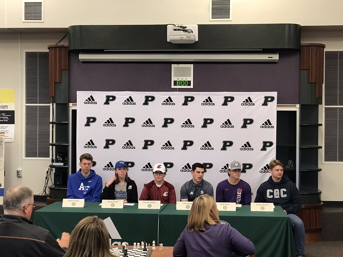 PeninsulaHoops's tweet image. Congrats to @kaleb_lichau as he signed with @AF_MBB this morning!! We are very proud of all his accomplishments over the last four years! This is just the beginning!! #PeninsulaProud