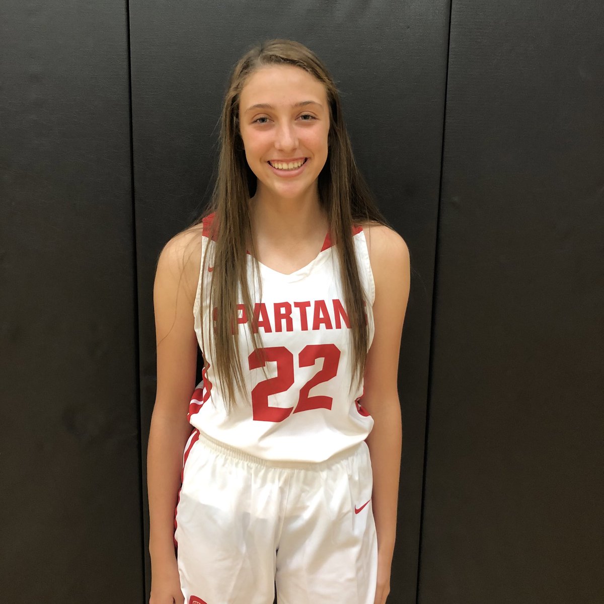 PorterGBB's tweet photo. Freshman, Katherine Speyerer lead her team with 10 points as they defeated Terry 65-17! #ALLIN #SpartanPride https://t.co/SUktP2OKup