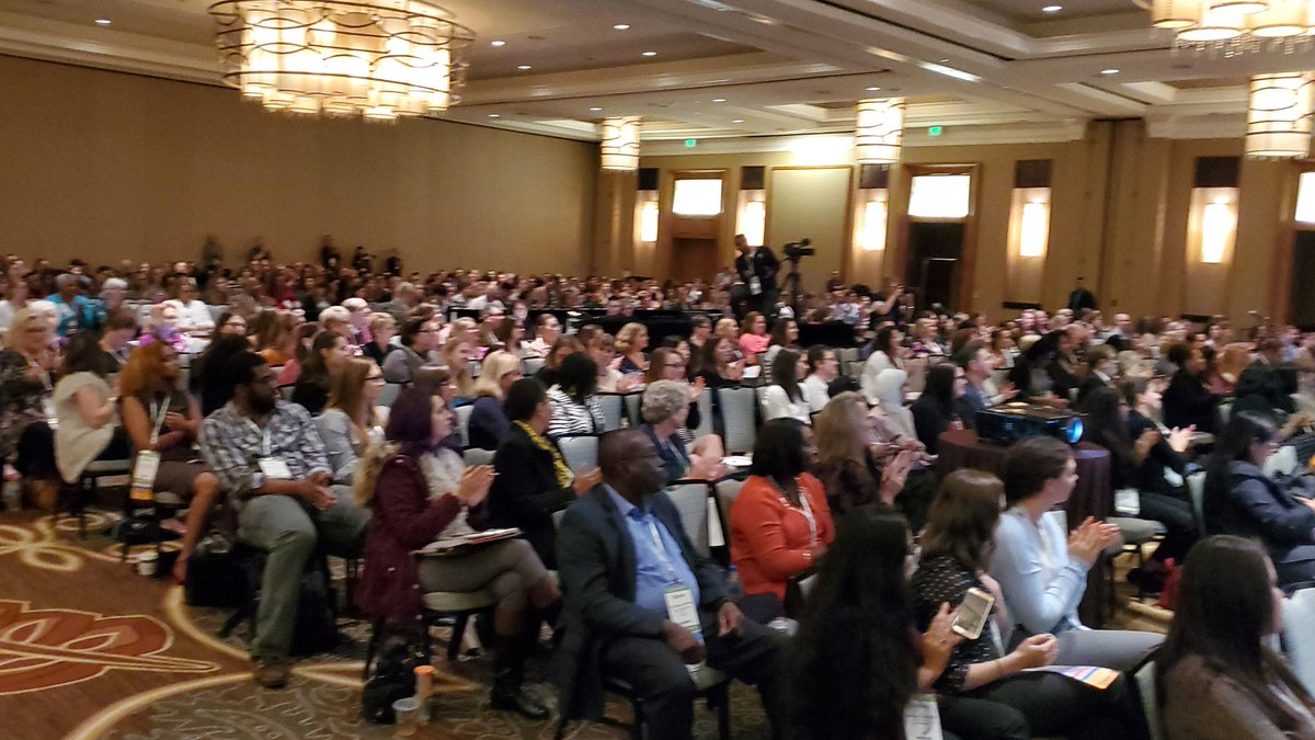 Packed room at the opening plenary! #ncfr19