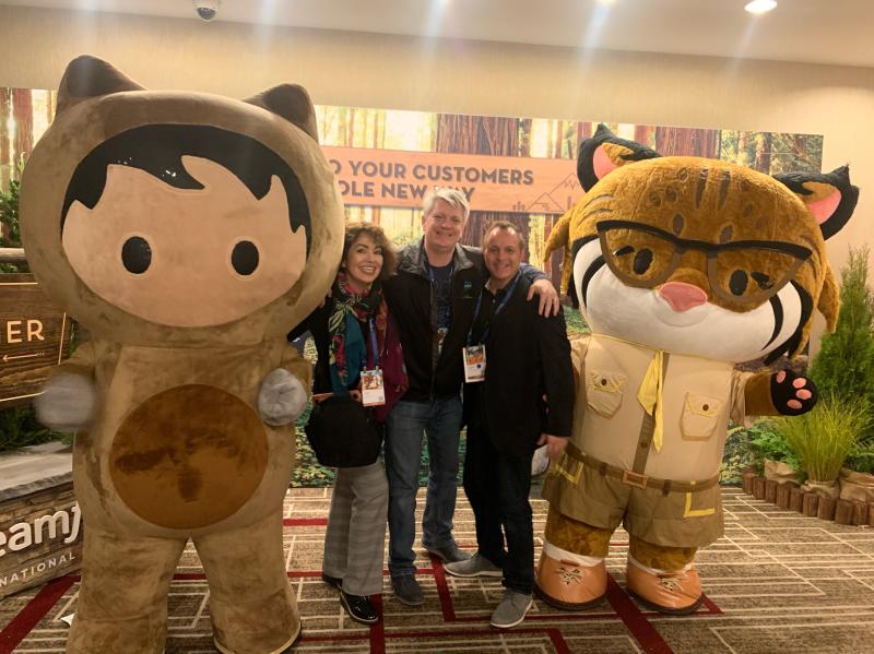 A great Dreamforce 2019 with the Ethos Leadership Team!