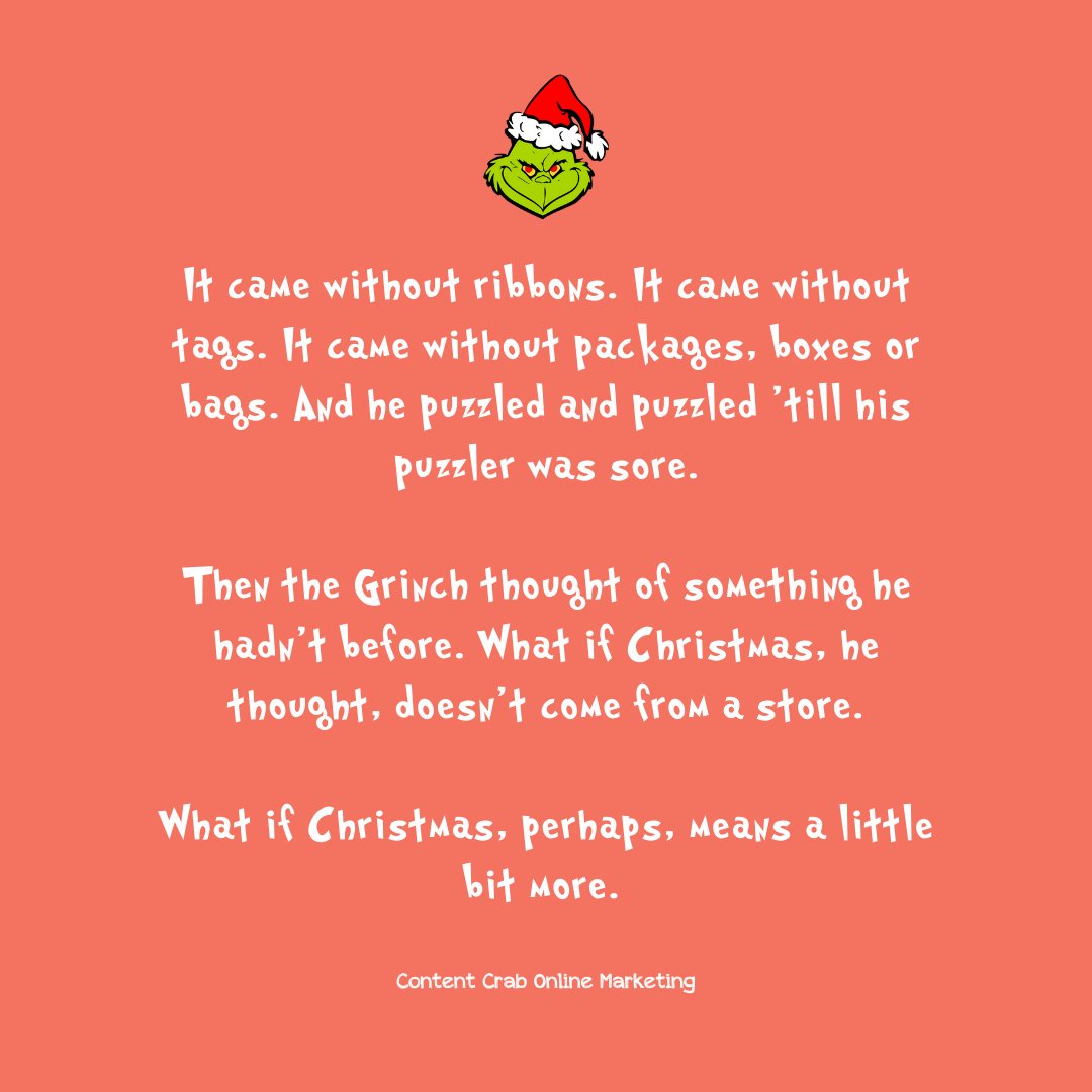 contentcrab's tweet photo. Slightly embarrassed to admit that we're in full Christmas-mode over here already! When you're in marketing and planning ahead, it's hard not to get excited and jump on the bandwagon yourself!  #christmas #christmastime #onlinemarketing #design #socialmedia https://t.co/3lqUVUhvb1