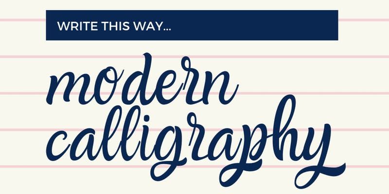 Ever wanted to learn calligraphy? Here's your chance! We're hosting a modern calligraphy workshop tomorrow evening with Craft Happy! Register here → buff.ly/2KBFXpK