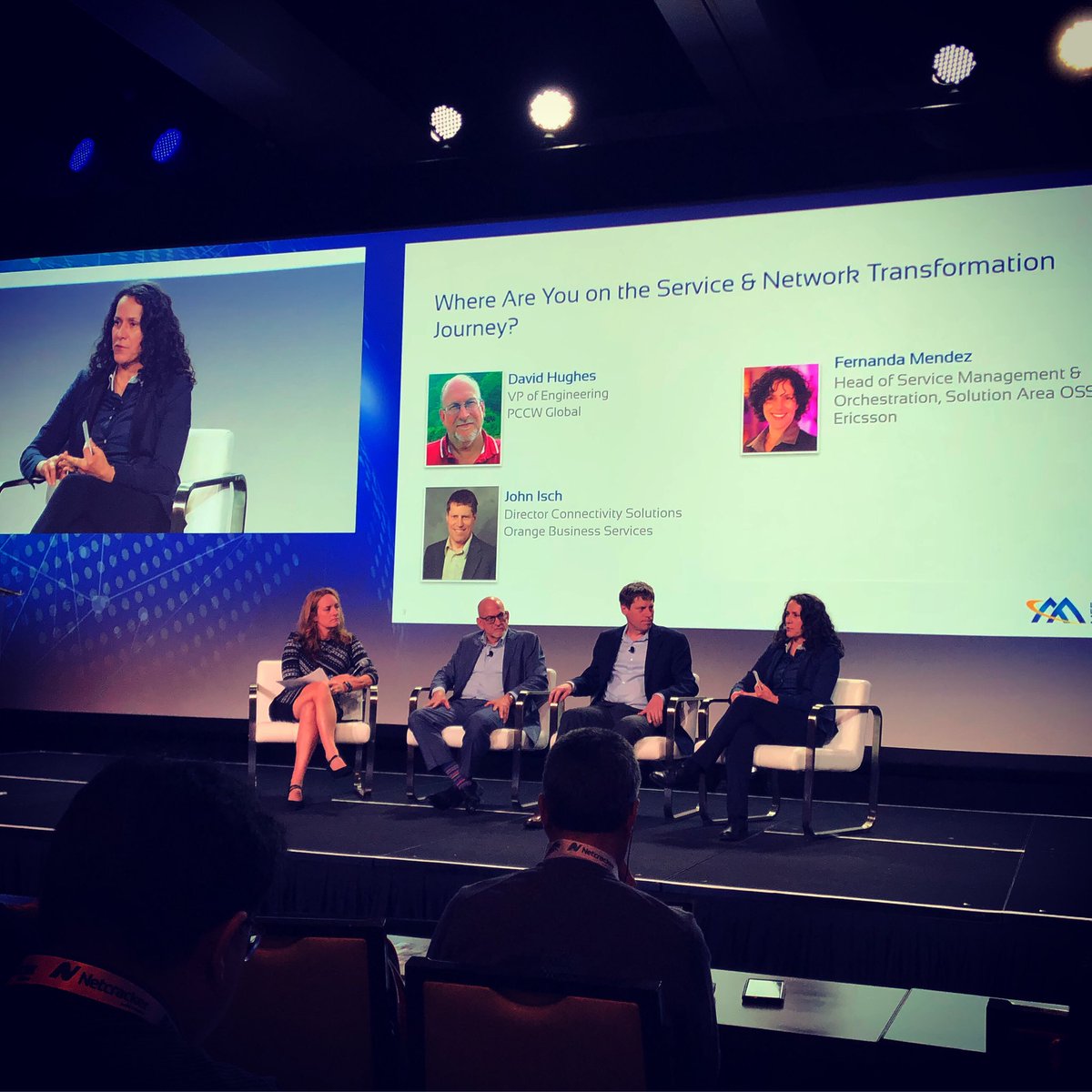 apsfreitas1's tweet photo. @EricssonDigital Fernanda Mendez talks about the service providers automation journey at #MEF19 network transformation panel debate https://t.co/vS6qOReAEe https://t.co/lmHbnCk3s7