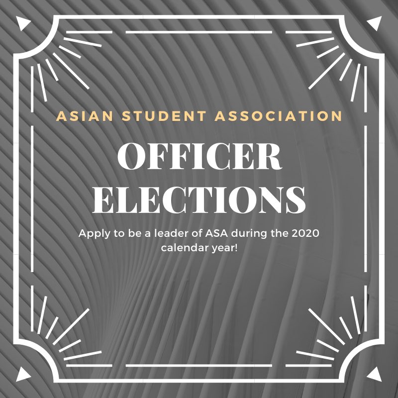 YOOOOOOOOO THE TIME IS ALMOST UPON US! If you feel like you have what it takes and want to put some of your (presumably) amazing leadership skills to work then apply now! Results will be decided after thanksgiving break 

forms.gle/P7KsEbgemMSWJ3…