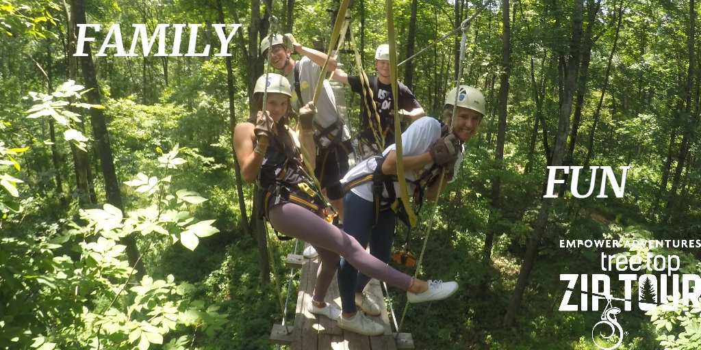 EmpowerVirginia's tweet photo. Looking for fun for the entire family?? Check out our Groupon deals now and save up to 40% on our signature aerial adventure course experience, the "Treetop Zip Tour"!
#ZipOn #NoLimits #GoodbyeComfortZone https://t.co/5P5EQzjOKF
