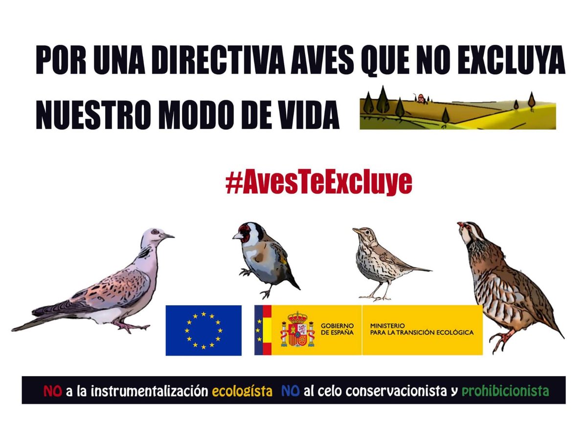 #AvesTeExcluye
