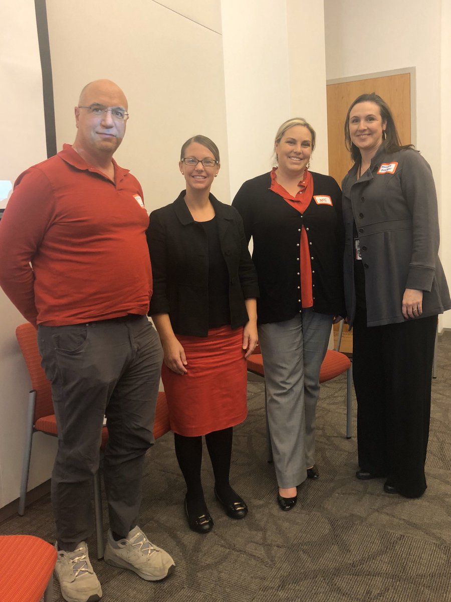 NCStateDELTA's tweet photo. Thanks to Mitch Amiano, Ellen Coster, Laurie Gyalog and Merranie Zellweger for leading a session about #ProjectManagement and #Agile at the #ITCommunityEvent! Join us at the next Project Management and Agile Community Event Dec. 11: https://t.co/p89E1kHfdl @NCStateOIT https://t.co/wq5ceAZI8Z