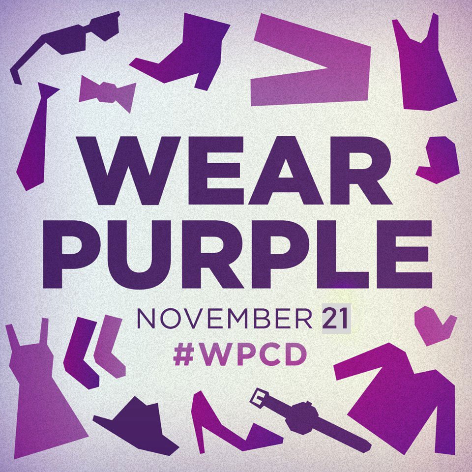 Remember to wear purple TOMORROW for World Pancreatic Cancer Day! Let's turn Pittsburgh purple! <a href="/worldpancreatic/">#WPCD</a> #WPCD