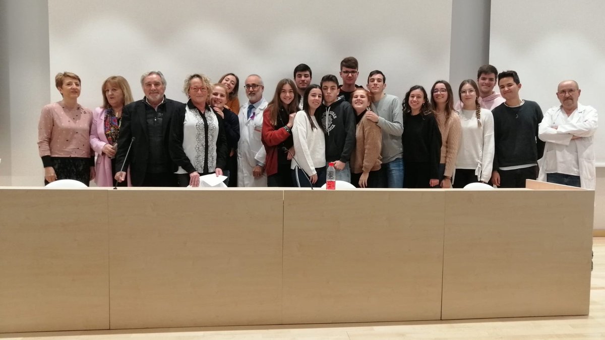 Feliz de participar en la Jornada " Adolescencia y violencia de género" en el Hospital Dr. Peset