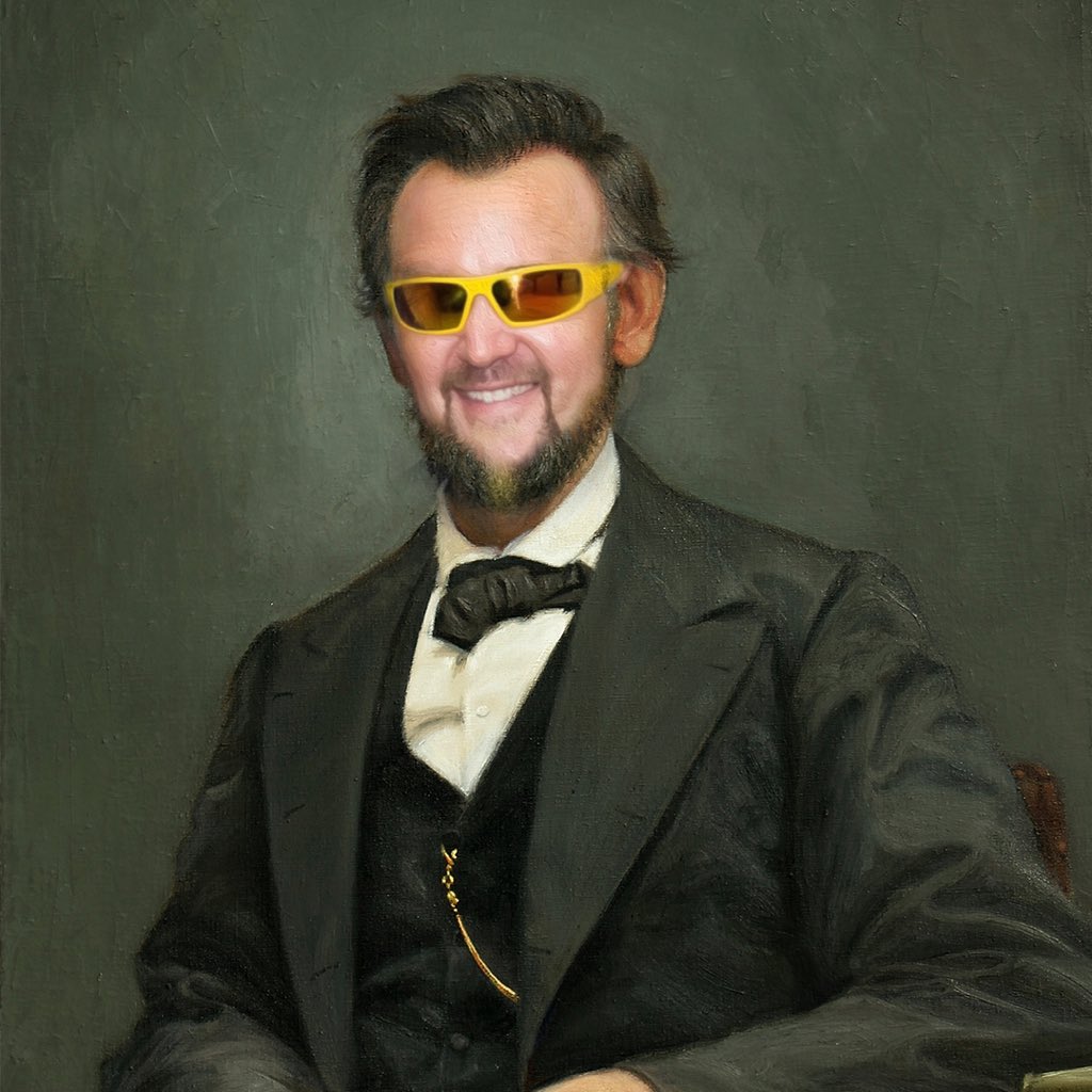 Gonna tell my kids I was the 16th President