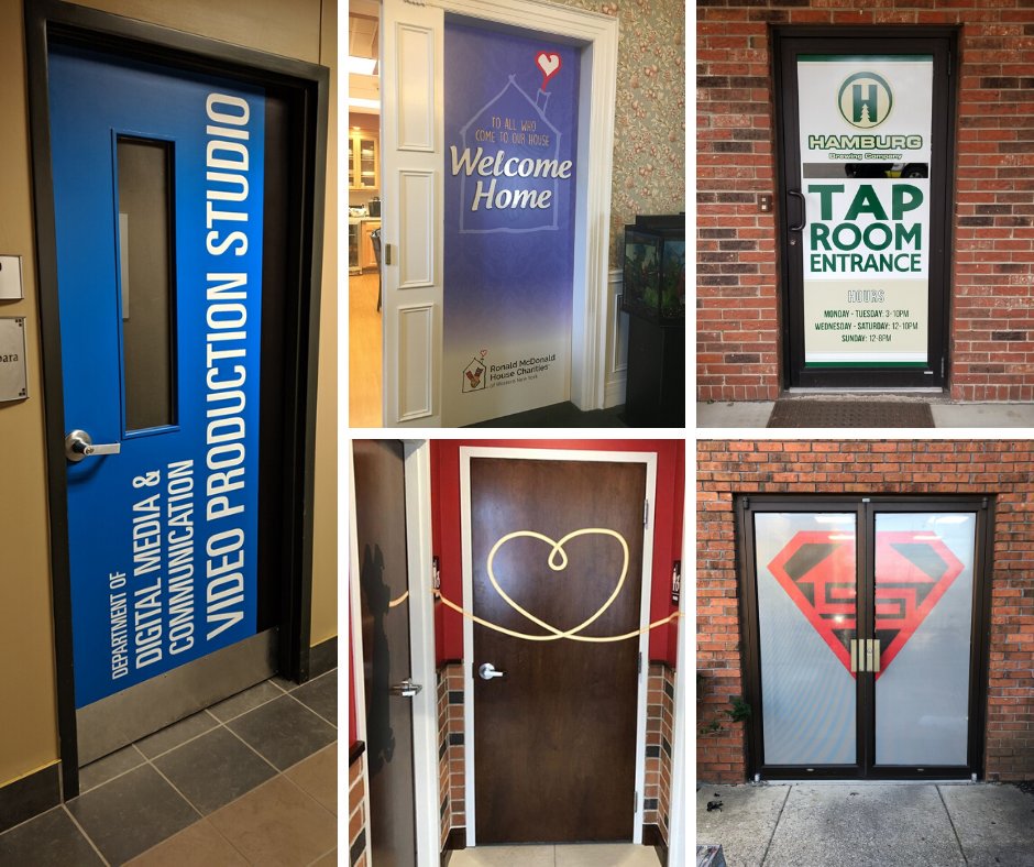 streamlineBFLO's tweet image. A little "In"-spiration for your entrances 🚪🚶‍♂️ #doorgraphics #streamlineyourbrand