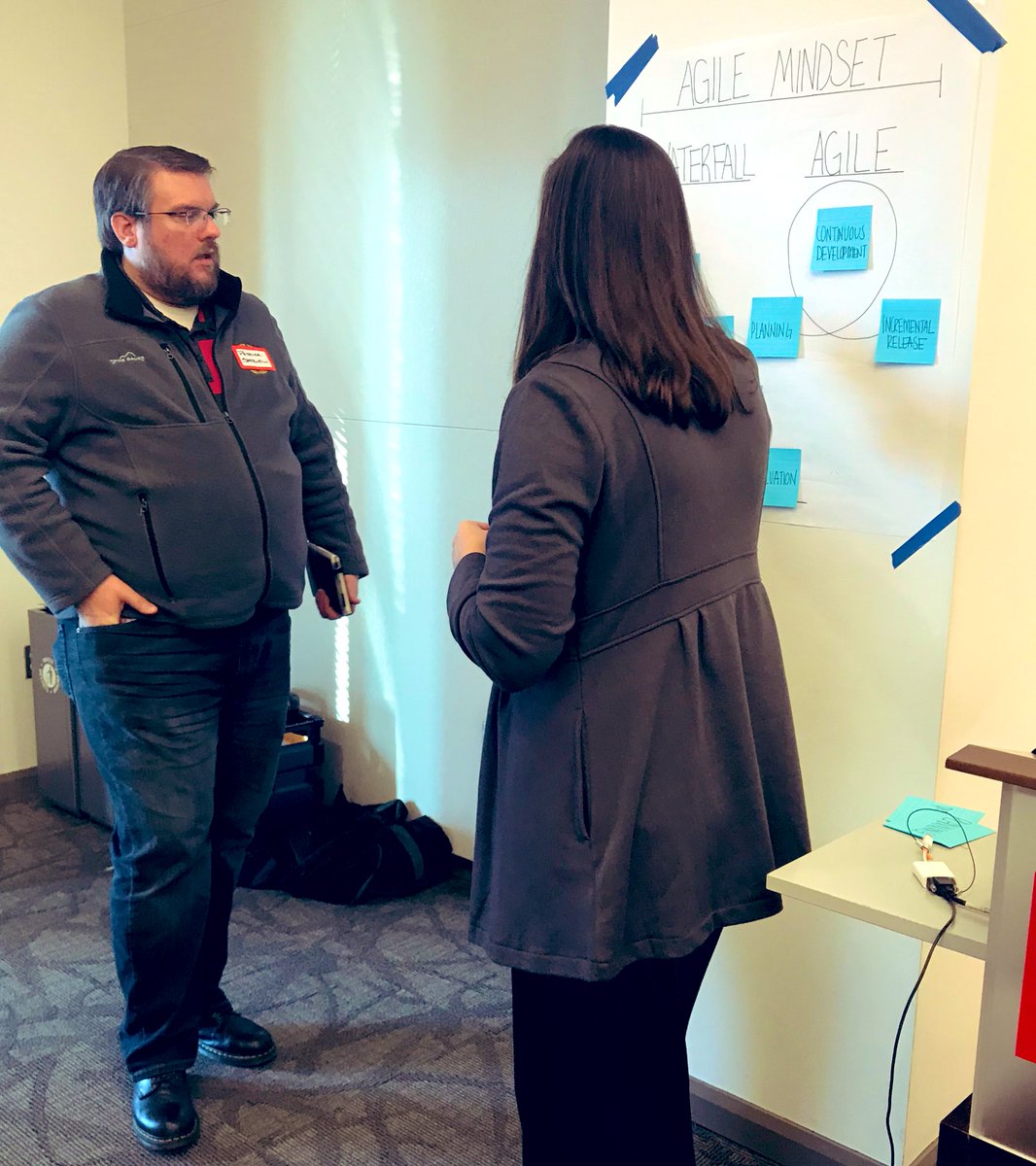 dtpetherncsu's tweet photo. @NCStateDELTA my #amazing #colleagues #teamworkmakesthedreamwork #agile #circuittraining https://t.co/QxA79HUQMV