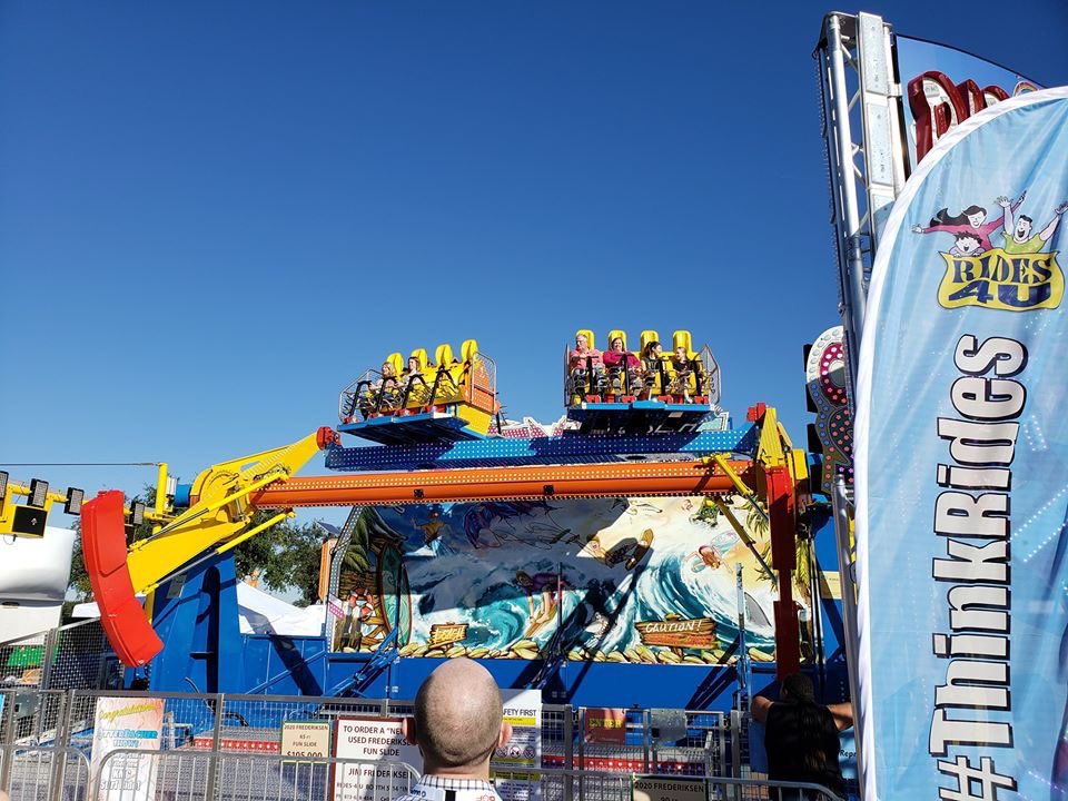 Park_Journey's tweet photo. KMG's brand new ride Crazy Surf is a blast and a half, full of airtime! @IAAPAHQ #IAE19 #IAAPA #Orlando #ThemeParks https://t.co/3YAbEeZln4