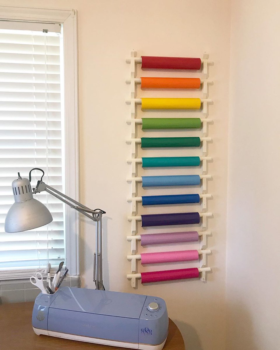 We agree with you 📸 sagemadeco
this is a satisfying sight!🌈

How do you store your #oracal651 
#651vinyl #oracalvinyl