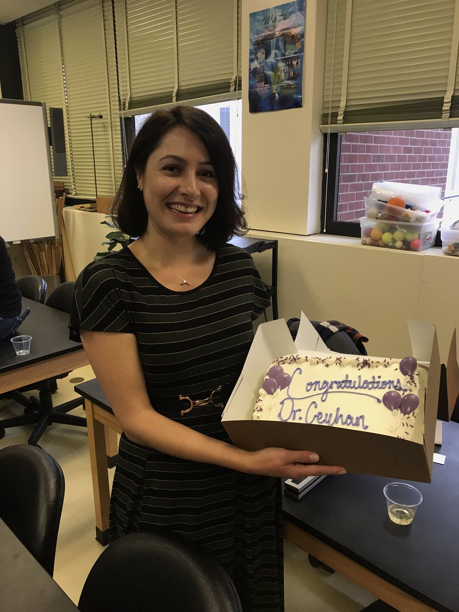 johnwtillotson's tweet photo. Congrats to Dr. Gaye Defne Ceyhan, who successfully defended her Ph.D. dissertation at SU today! Her research was based on data from our NSF SUSTAIN grant. The committee also voted unanimously to nominate Gaye’s thesis for the Outstanding Doctoral Dissertation Prize. Bravo!👩🏻‍🎓 https://t.co/3ZaDqFPEeD