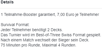_GermanWS's tweet photo. Das letzte #ws #wstcg #ws2tcg Turnier diesen Jahres des @HiveworldKoeln findet am 14.12. statt.
https://t.co/rAhYwpPd68
Da diese #WSEL #WSEL2019 Saison zu Ende ist (und am gleichen Wochenende in Rom das Finale steigt), spielen wir statt NeoStandard ein FunFormat, "Survival". https://t.co/x4WMLX5dHT