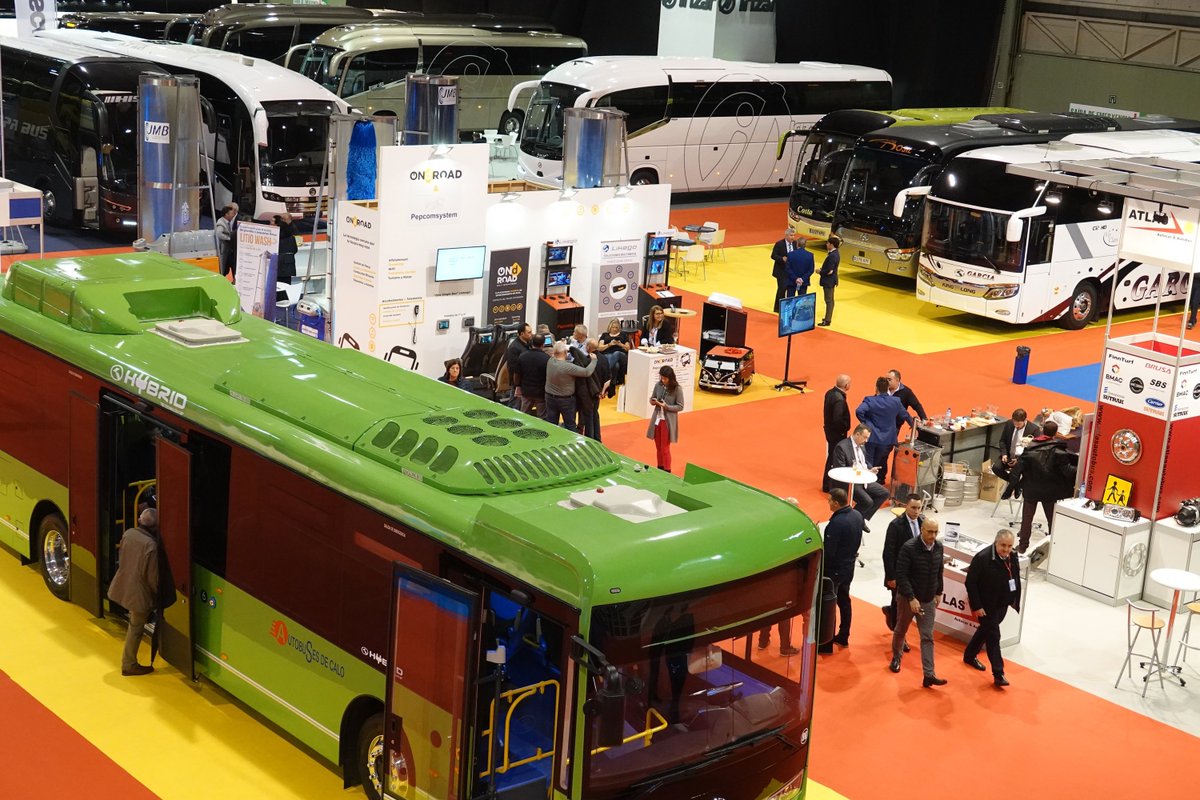 Expobus_Iberia's tweet photo. ExpoBus Iberia 2019 arranca mañana con un extraordinario crecimiento y 152 firmas expositoras, un 50% más. https://t.co/660K5ORvKq

🚌🔝

#ExpoBusIberia19 arranca mañá cun extraordinario crecemento e 152 firmas expositoras, un 50% máis. https://t.co/FuNWwD8J1i https://t.co/TGmJZ0JRg7