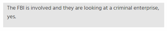 sciencehate's tweet image. The FBI is investigating the Epstein death as if there is an ongoing criminal enterprise that resulted in his murder.

lawandcrime.com/high-profile/h…

#qanon #questionTheNarrative #epstein #fbi #investigation 
#barr #epstein #trump