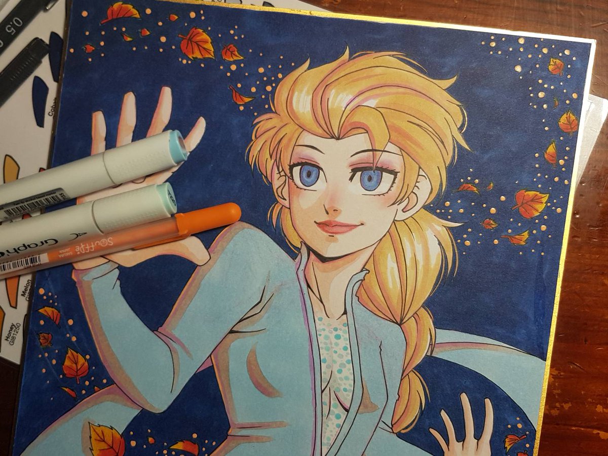 TVHLAND's tweet photo. Pour ceux qui ont vu en day one #lareinedesneiges2, qu'en avez vous pensez? @panpastel @graphit_makers #elsa #graphitbrush
#mangaart #mangadraw #mangaartist #mangadrawing #illustration #shikishi #fanart #lareinedesneiges2 #frozen2 #frozen #olaf #arendelle #disney https://t.co/OTvbwAJxjJ