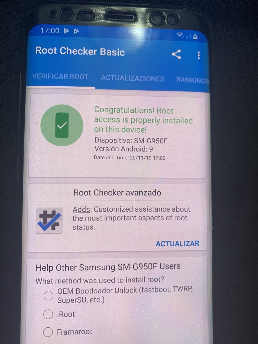 CryptoChuky's tweet photo. Yo se que esto no le interesa a nadie pero al final lo he conseguido π
π
#root #android9 #magisk #binary5 #SMG950F Gg https://t.co/COyasl6QxE