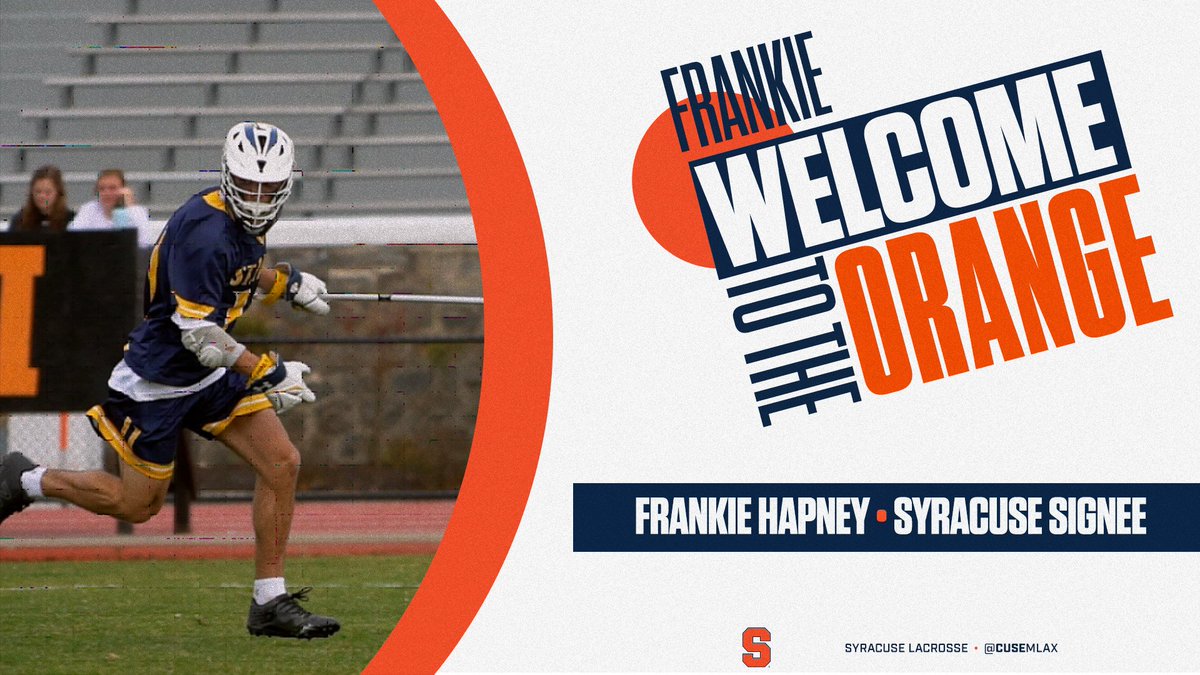 Another member of the 2020 class has signed ✍️

Welcome to the Orange, Frankie.