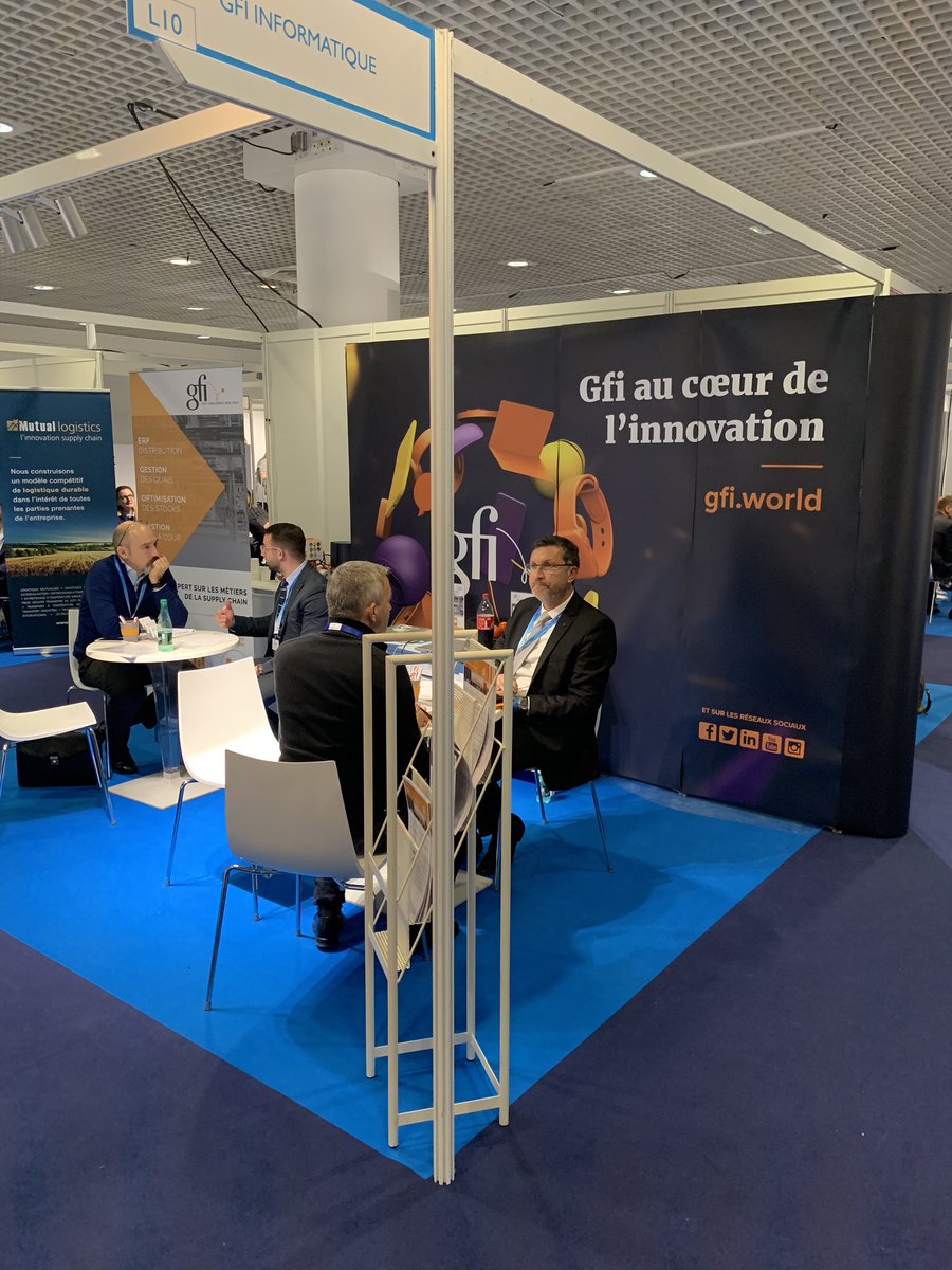 Le <a href="/TransLogMeeting/">Transports and Logistics Meetings</a> continue avec @PbarratGfi et <a href="/BedjguelalY/">BEDJGUELAL Yanis</a> 
Venez nous rencontrer stand L10 @GfiSupplyChain