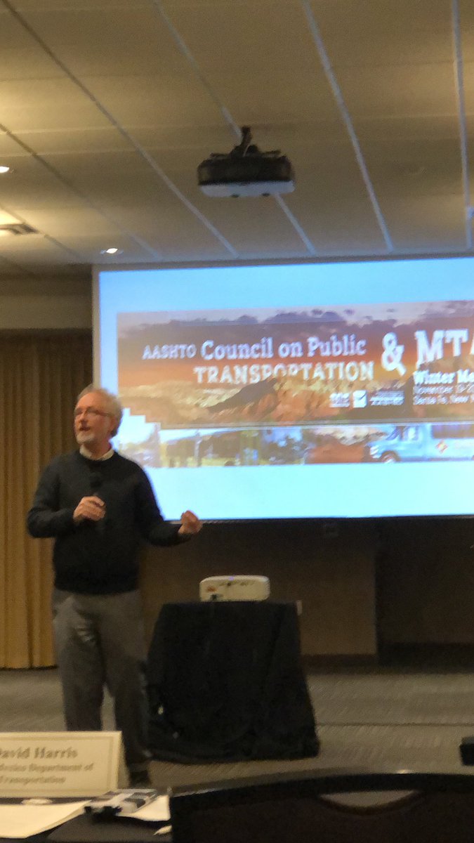 CTAA’s Chris Zeilinger reminds the gathered state DOT leaders at the AASHTO Council on Public Transportation meeting today that  one-third of all <a href="/FTA_DOT/">Federal Transit Admn</a> transit investment will be derived from the data that emerges from the upcoming Census. So yes, it’s important!