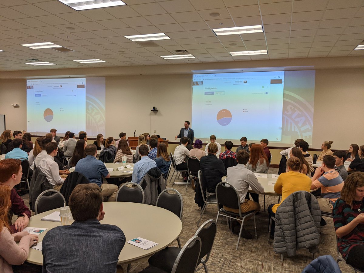 Kicking things off at my 2019 Fall Youth Advisory Council meeting. Great turnout, looking forward to some good discussions.