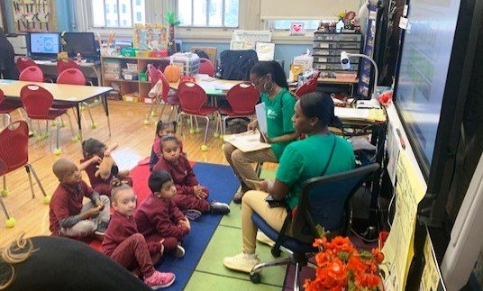 ICYMI - PAL kids at our PS 48 Center in The #Bronx take part in @Jumpstartkids' #ReadForTheRecord!