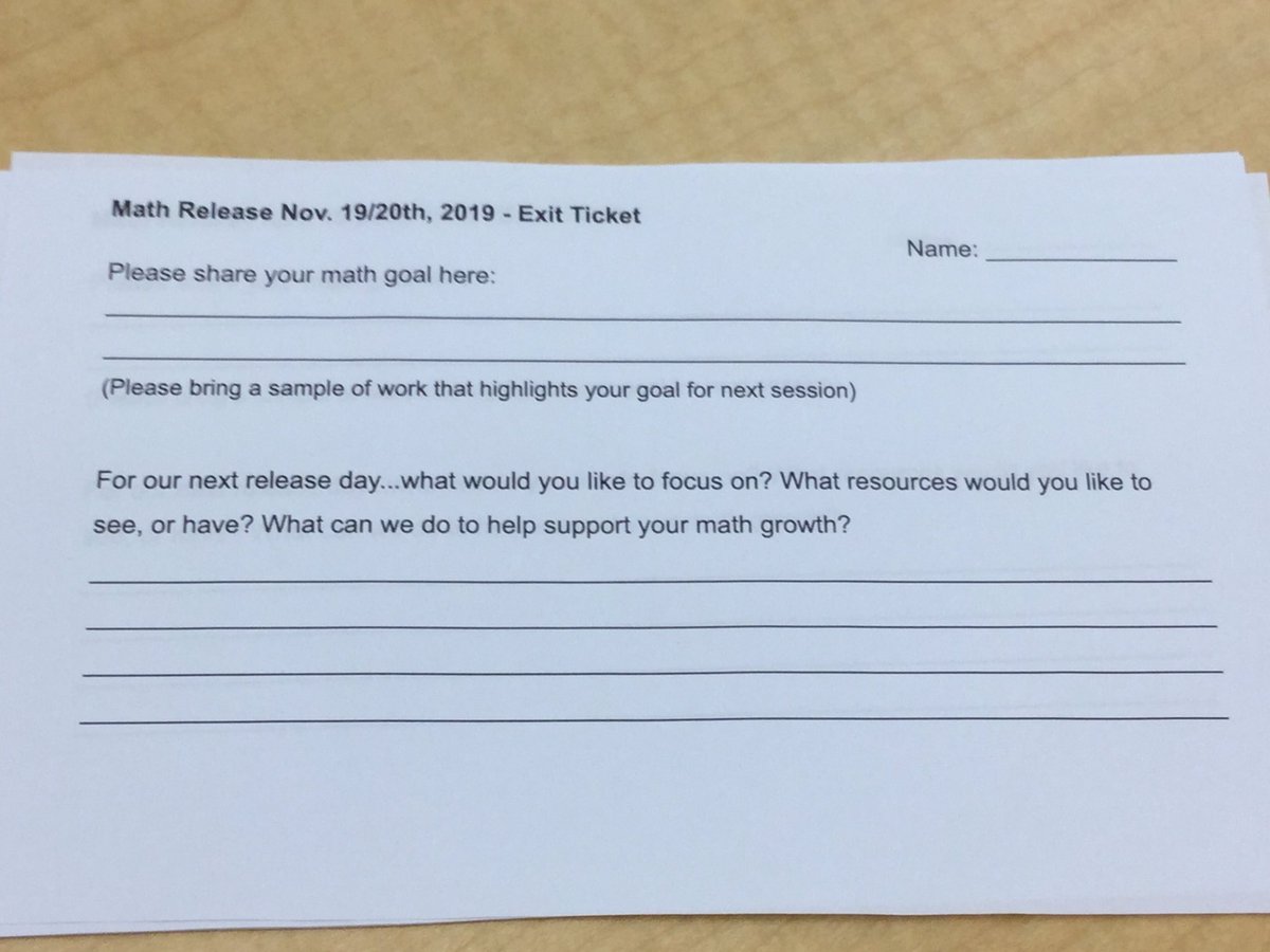 I wish I had captured today’s session on video to reflect the energy and excitement of our educators as they explored Math Up <a href="/GordonGraydon/">Gordon Graydon Sr PS</a> <a href="/peelengagemath/">@PeelEngageMath</a> We also had time to self-reflect and plan next steps. I’m so inspired by the collaborative learning of our team❤️❤️❤️