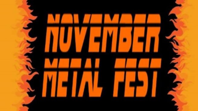 Noviembre Metal Fest 2019: cartel e información
November Metal Fest 2019 es un festival de metal que celebra el sábado 23 de noviembre su segunda edición en Vitoria, concretamente en Urban Rock Concept.
 Reune cuatro bandas :

-Brainstorm
-Unbound
-Lethargus
-