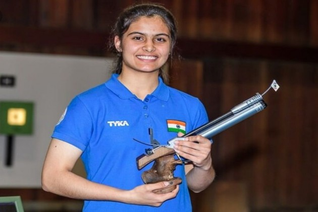 Tomorrow at ISSF World Cup Final!

Big Day for India - 4 events 🇮🇳

10m Air Pistol - Men & Women
10m Air Rifle - Men & Women

Final Timings:
10m Pistol Women - 8:30 AM
10m Pistol Men - 9:45 AM
10m Rifle Women - 11 AM
10m Rifle Men - 12:30 PM

#ISSF | #ShootingSport