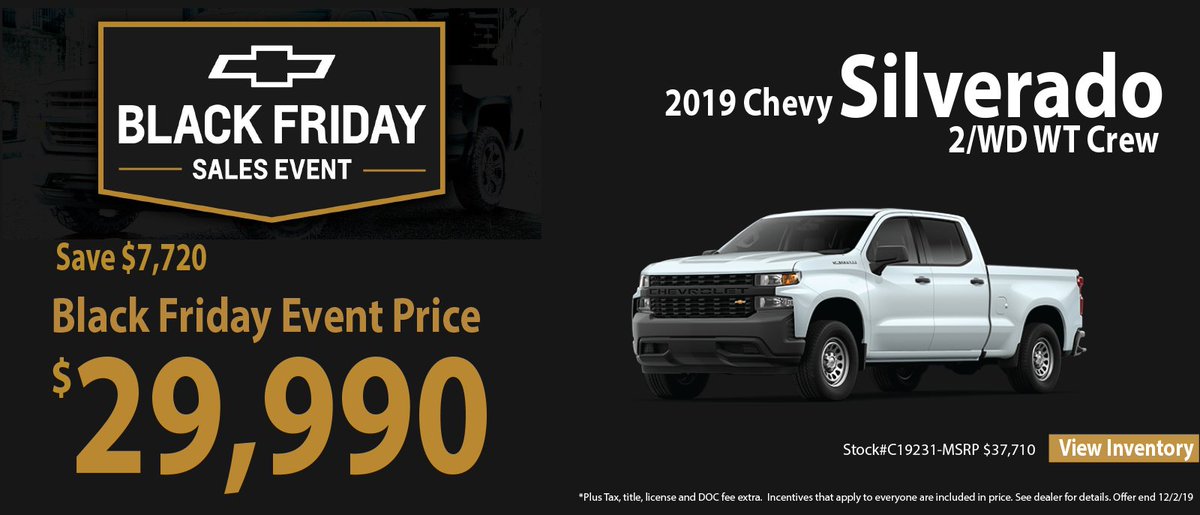 BillWalshChevy's tweet photo. https://t.co/VIrsfoeZaG