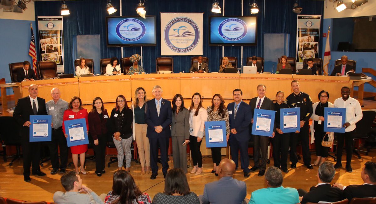 Recognizing <a href="/CFimpact/">Christ Fellowship</a>, <a href="/ShareYourHeartu/">Share Your Heart</a>, Homestead Housing Authority, <a href="/mdcpsmigrant/">M-DCPS Migrant Education Program</a>, <a href="/MDSPDExplorers/">Police Explorers</a>, and <a href="/CTEMiami/">M-DCPS Career & Technical Education</a> for coming together and positively impacting the lives of many in our community. #ValuesMatterMiami