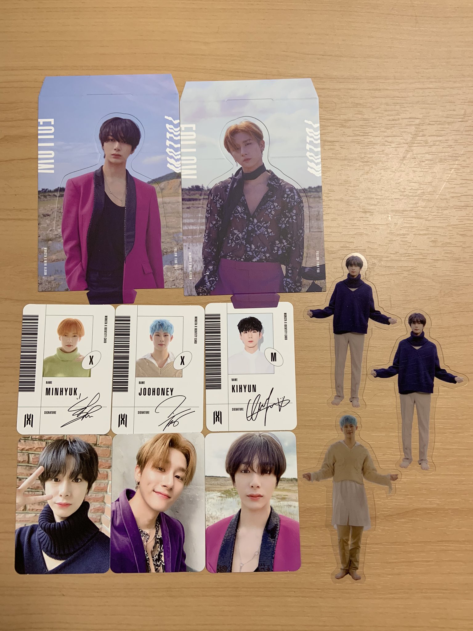 MONSTA X リング トレカ ヒョンウォン 10周年 MONSTA X リング トレカ ヒョンウォン 10周年 MONSTA X リング トレカ