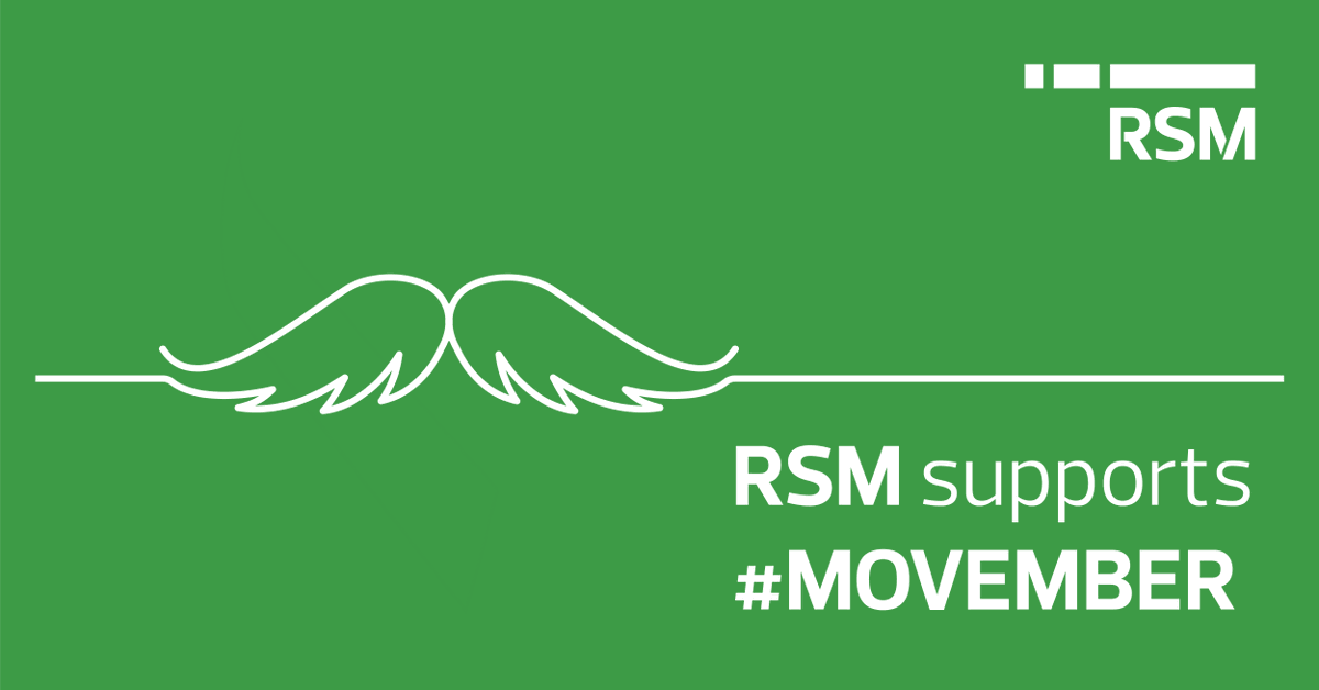 RSM_Global's tweet photo. With only 10 days to go until the end of @MovemberUK, we would like to see your progress. Post a photo of your #Movember moustache in the comments section below!
#RSM #RSMInternational #MoGrow #MoBro #MoSista #Moustache #Charity #MensHealth https://t.co/slLPRMaGxY