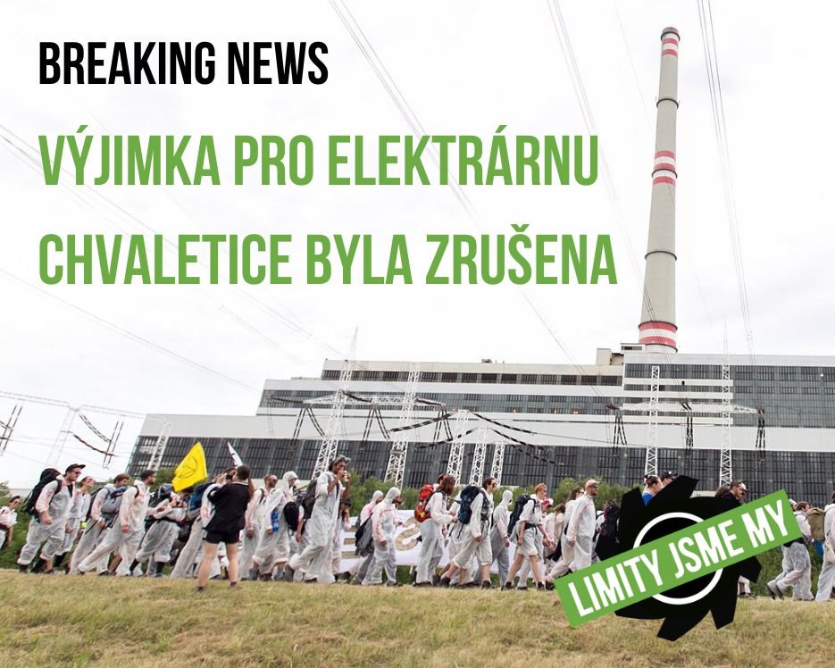 LimityJsmeMy's tweet photo. Ministerstvo životního prostředí zrušilo výjimku pro elektrárnu #Chvaletice. O vypouštění rtuti a oxidů dusíku do ovzduší se bude rozhodovat znovu.

Více ve vyjádření @GreenpeaceCzech: https://t.co/dWlkfmTPoS

Klimatické hnutí sílí, připoj se!
#KlimatickáSpravedlnost #KonecUhlí https://t.co/NUTcmJERlW
