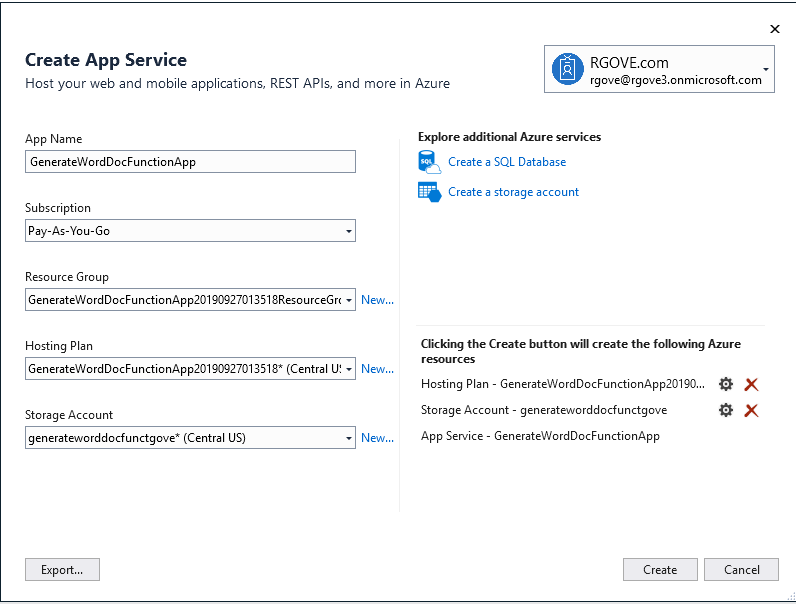 Generating a word (or PDF) document from SharePoint List data using Azure Functions yetanothersharepointblog.wordpress.com/2019/11/20/gen…
